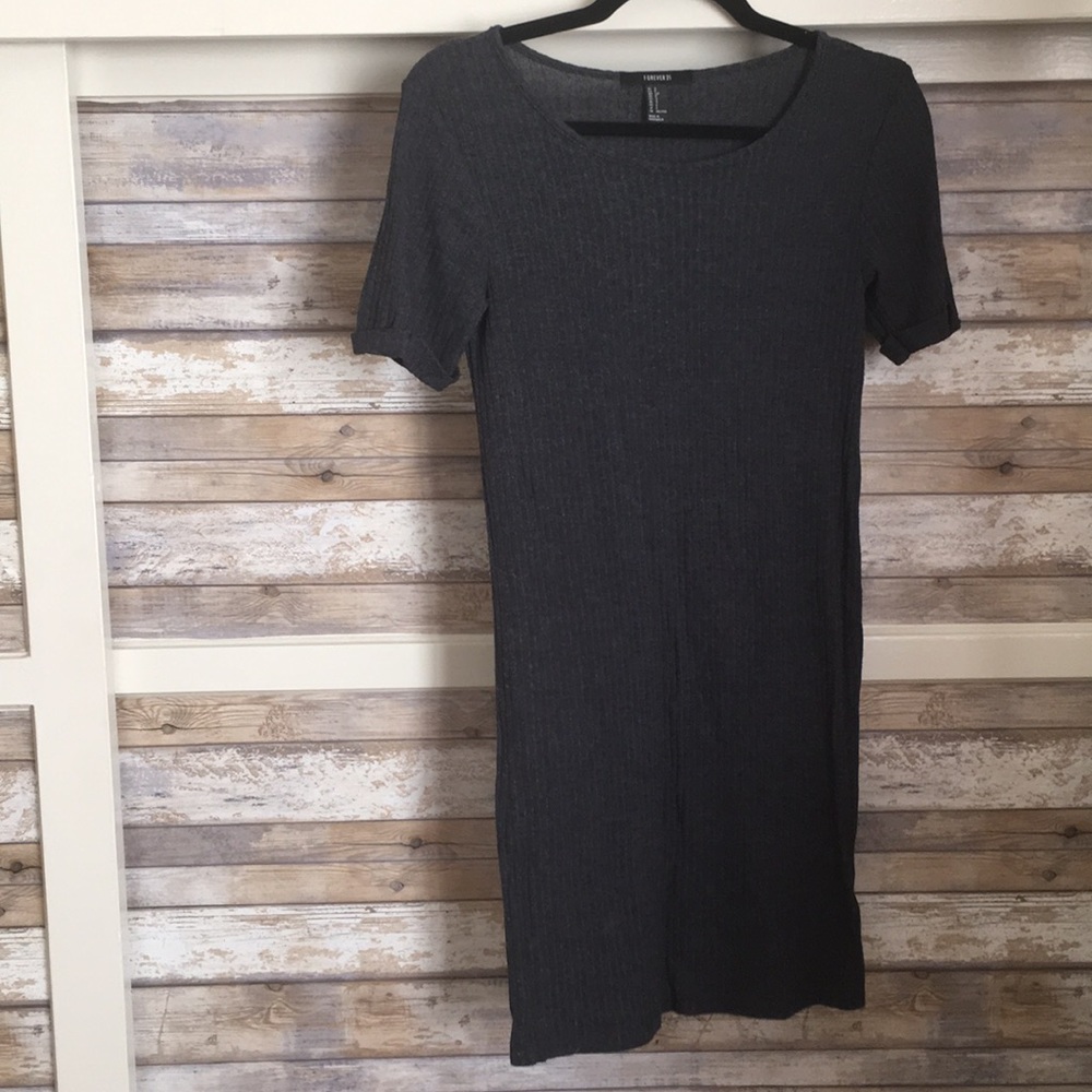 Small grey sweater dress - Forever 21